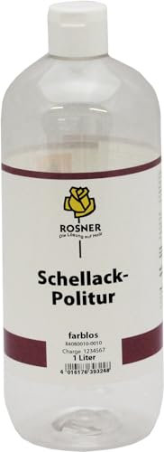 Rosner Schellackpolitur farblos Antik Möbel Lack Schellack,Politur,1L