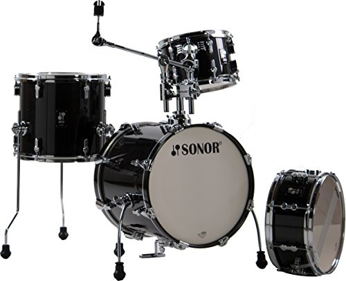 Sonor AQ2 Safari Shell Set - Transparent Black