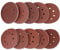 LESNIC Schleifpapier 125mm, Schnellwechselscheiben Orbital Schleifscheiben 5 Zoll 8 Löcher 40 60 80 100 120 180 240 320 400 800 Körnung Stück Schleifscheiben für Exzenterschleifer
