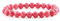 Ouubuuy Argentinischer Rotstein Armband,8mm Heilsteine Armband, Edelstein Armband Damen, Stein Armband Damen,Armband Perlen Damen,Armband Damen Perlen