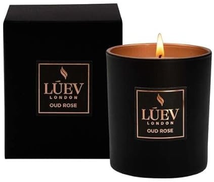 Luev London Oud Rose Candle