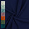VmG-Store Musselin Double Gauze 61 Farben Meterware Stoff Tex 100 Uni (50 x 135cm) (005 I Navy)