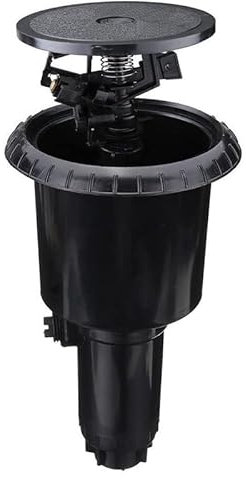 Aspersor de Impacto 6008 Resistente para riego automático. Baja presión/caudal. Aspersores de riego césped con Toma Hembra de 1/2 y 3/4. Aspersor Sectorial Alcance de 6 a 13m
