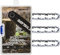 SENSILIN 18 Inch Chainsaw Chain - 68 Drive Links Replacement for Stihl MS250, MS251, 26RS68, 22BPX068G, Oregon L68