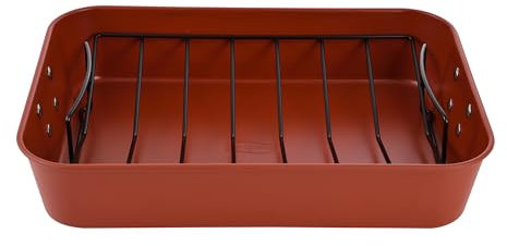 San Ignacio BANDEJA DE ASADO 40X28X8CM ACERO AGROS SG