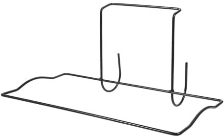 Hängender Pflanzgefäßhalter aus Eisen Schwarz für Balkon und Garten