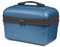 KINSTON Vanity Trousse de Toilette Cosmétiques, Rigide avec Poignée, Organisateur de Voyage, Boîte de Rangement - Grande capacité (Bleu Foncé/Grand Modèle)