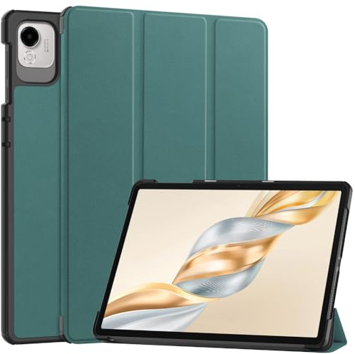 Kepuch Custer Cover per Honor Pad X9a / Honor Pad X9 PRO,PU-Pelle Case Custodia - Verde