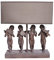 Tischleuchte Engel Lampe Figuren Vintage Shabby Chic CW026 Palazzo Exclusiv 37 cm Tischlampe