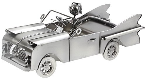 Out of the blue Flaschenhalter, Autofahrer, Metall, Silber, 17x43cm
