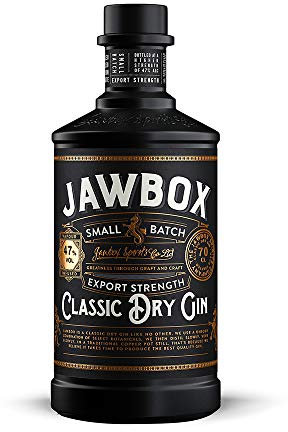 Jawbox Small Batch Export Strength Dry Gin, 47% (1 x 0.7 l), 63920