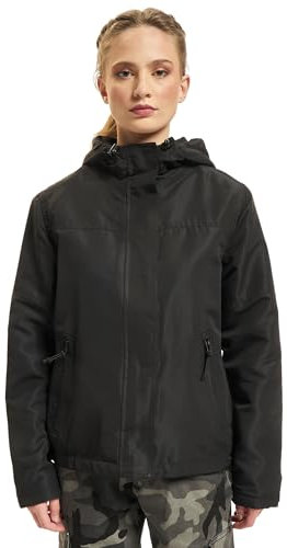 Brandit Women Frontzip Windbreaker, Farbe: black, Größe: L