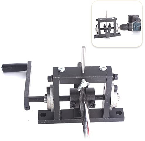 KKnoon Manual Electric Drill Dual-Purpose Wire Stripping Machine Scrap Cable Peeling Machines Stripper for 1-30mm (Single Cutter)