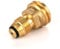 NQEUEPN POL to QCC1 Propane Tank Adapter, Converts POL LP Tank Service Valve to QCC1/Type1 Hose or Regulator, LP Gas Refill Bottle Adapter Propane Tank Converter Propane Tank Refill Adapter
