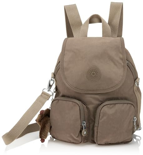 Kipling Firefly Up Rucksäcke für Damen, True Beige, 6.75''L x 5.75''H x 3.5''D, Kipling Firefly Up Rucksäcke für Damen