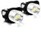 2 Stück-Kopf Licht Engels Augen Nebel Glühbirne Halo Marker Ring Glühbirne Für BMW E90 2005-2008 E91 2005-2008-Blue