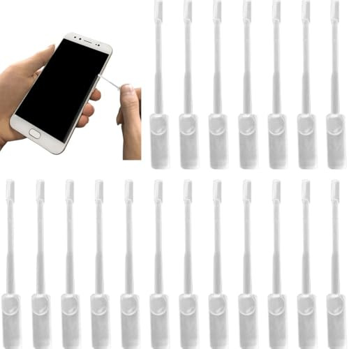 Lpitoy 20 Pezzi di Riempitivo Liquido per Pellicola in Vetro Temperato per Telefono, Strumento per Attaccare Pellicola, Liquido per Riparare I Bordi del Telefono, Liquido Proteggi