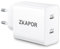 ZKAPOR 45W USB C Ladegerät, 2-Port USB C Netzteil PD Ladegerät USBC Schnellladegerät für Samsung Galaxy S25 S24 S23 S22 S21 S20 Plus/FE/Ultra, A56 A55 A54 A35 A16, Note, Phone 16 Pro Max, Pad Pro