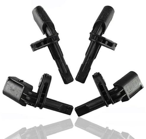 4 Stück ABS Sensor Drehzahlfühler Vorne Hinten Links Rechts für VW Beetle Jetta Golf 5 6 Passat Audi A3 Q3 TT Seat Altea Leon Skoda Ersetzen WHT003856/57/58/59