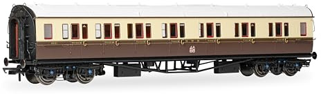 Hornby R40467 GWR Collet Coaches Corridor Composite LH 6521 Coach