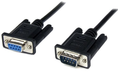 StarTech.com Cavo seriale null modem DB9 RS232 nero 2 m, F/M