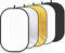 NEEWER 5 in 1 Reflektor 40x60/100x150cm Lichtreflektor für Fotografie, Tragbarer Faltbarer Multi Disc mit Tasche - Transluzent, Silber, Gold, Schwarz, Weiß Diffusor für Studio und Außenbeleuchtung
