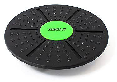TOOLZ Balance Board – Therapiekreisel für das Koordinations-, Gleichgewichts- & Krafttraining – Rundes Wackelbrett aus Kunststoff