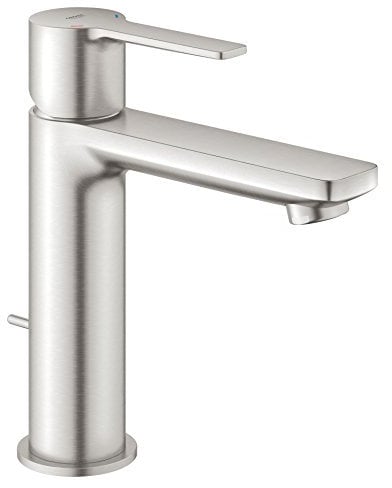 GROHE Lineare New Basin Mixer 1/2S-Size Supersteel 32114DC1