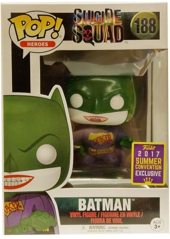 Funko Pop! SDCC 2017 Suicide Squad Joker Batman, Limited Edition Summer Convention Exclusive