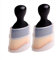 2pcs Car Interior Cleaning Tool Brush with Cover, Car Interior Brushes Soft Bristles Detailing Dusting Brush Curved Crevice Beauty Brush for Car Dashboard, Screen, Scratch-Free Cleaning Brush.