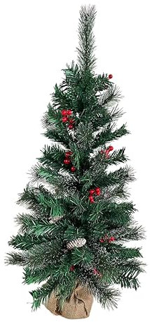 Künstlicher Tannenbaum Weihnachtsbaum Tischbaum (90 cm)