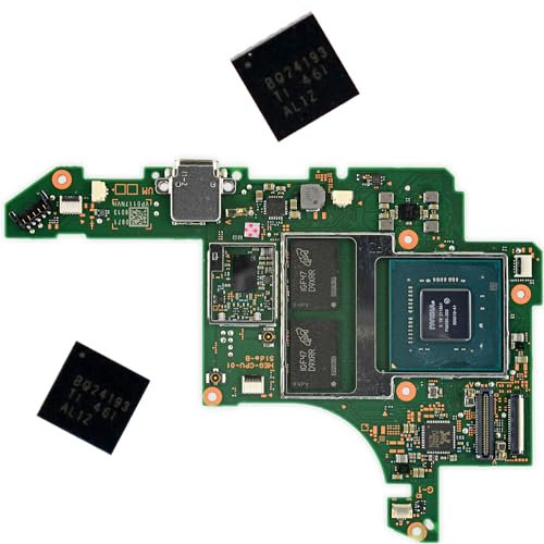 Deal4GO BQ24193 Akku Lademanagement IC Chip Ersatz für Nintendo Switch OLED & Switch Lite Motherboard, Schwarz