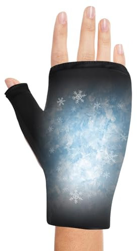 Hnonoxy Guantes de gel Guantes refrescantes, Guante de hielo para dedos, Terapia de frío y calor para manos, Envoltura de hielo para pulgares