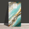 NEW-YIJUNSHUN 10Pcs Marble PVC Wall Panels Bathroom Wall Panels PVC Cladding Shower Wet Wall Tile Marble Effect Tiles Sticker Wall Sticker Self-Adhesive Stick Kitchen Bathroom Decor (CLS098)