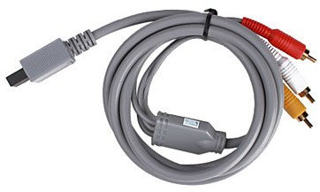 s-vidéo AV Cable pour Wii / Wii u (gris)