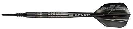TARGET Power Phil Taylor 8ZERO Black Titanium Soft Tip Darts 18g inkl. 1 Satz Empire®™ Flights