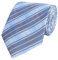 Fabio Farini - Elegante Herren Krawatte kariert - 8cm Breite in verschiedenen Farben - Schlips mit Karomuster Mehrfarbig Hellblau Dunkelblau