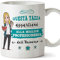 MUGFFINS (Taza en Italiano) Tazas Originales de café y Desayuno del Profesor para Regalar Trabajadores y Profesionales - Esta Taza Pertenece al Mejor Maestro del Universo - Cerámica 350 ml