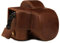 MegaGear MG1814 Ever Ready Genuine Leather Camera Case Compatible with Nikon Z50 (16-50mm) - Brown