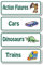 Lovable Labels Toy Bin Organization Labels 64 Pre-Printed + 8 Blank Storage Bin Stickers for Toy Storage, Toy Bin Labels Great Bin Organizer for Playroom and Daycare Centers.
