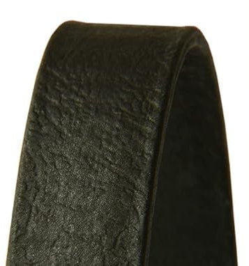 Angel for Pets MJH BioThane Halsband Verschluss Adapter verstellbar 25mm breit vernäht in versch. Farben (schwarz)