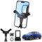 Coleya Soporte Móvil Coche Compatible con Toyota C-HR 2016-2025, C-HR Soporte Telefono Coche de Gravedad, CHR Accesorios Soporte del Teléfono Móvil, Compatible con Todos Smartphones 4-7