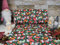 240cm Breit Meterware ab 50cm Weihnachtsstoffe Popeline Baumwolle Stoff Baumwollstoff Weihnachten Stoffe Weihnachtsstoff Bastelstoff ÖKO-TEX BW049 (Grün)