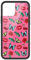 Wildflower Realisation Par x Devon Lee Carlson Hülle, kompatibel mit Apple iPhone 12/12 Pro, Rot, Frösche, Collab, schützender schwarzer Stoßfänger, 1,2 m Falltest-zertifiziert, kleines Unternehmen im