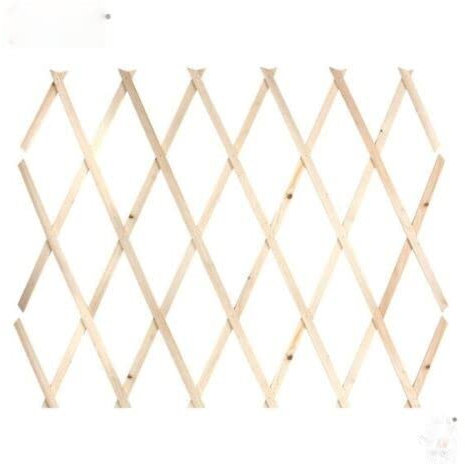 Garden Mile Treillis extensible de jardin pour plantes grimpantes en bois - Support pour plantes grimpantes - Support pour plantes grimpantes - Pour extérieur - Treillage extensible - 180 x 60 cm