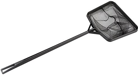 Dantazz Pool Kescher Mini-Schwimmbad Reinigungsnetz Feiner Skimmer Netz, Feinmaschig Laubkescher Pool Clean Netz, Schwimmbad Tiefenkescher, für Schwimmbecken Teiche Whirlpools Brunnen (Schwarz, 40cm)