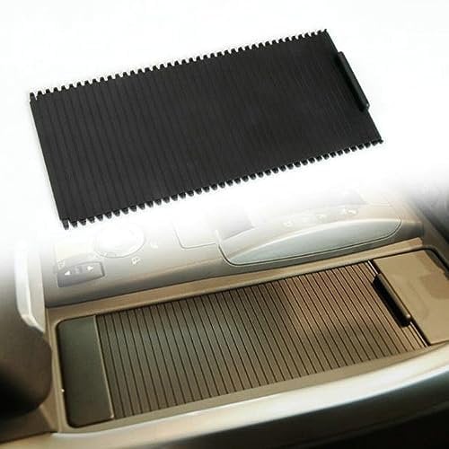 fitfoyo Center Console Cup Holder Cover Sliding Roller Blind for Range Rover Sport 2005 2006 2007 2008 2009