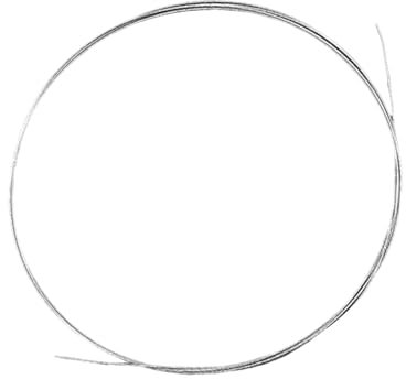 perfk Fil de scie diamanté super fin, longueur de la 1M, perte minimale, outil de coupe robuste, fil de scie pour pierre, céramique, marbre, 0.45 mm