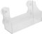 Garneck Beverage Dispenser for Fridge Cup Refrigerator Rack Acrylic Spice Holder for Freezer Door