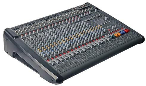 DJ Controller, Mixer DSP a 16 canali, 99 canali, controller DJ, riverbero, registrazione, mixaggio con Bluetooth 5.0, controller DJ professionale for prestazioni(PM1600-3)